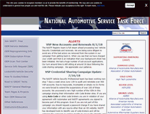 Tablet Screenshot of nastf.org